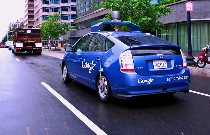 The Google Self Driving Car with limited destination ability